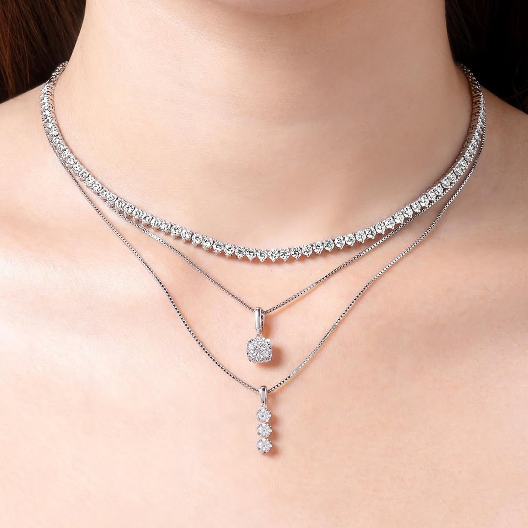 Kalung berlian The Palace cocok dikenakan di berbagai momen spesial