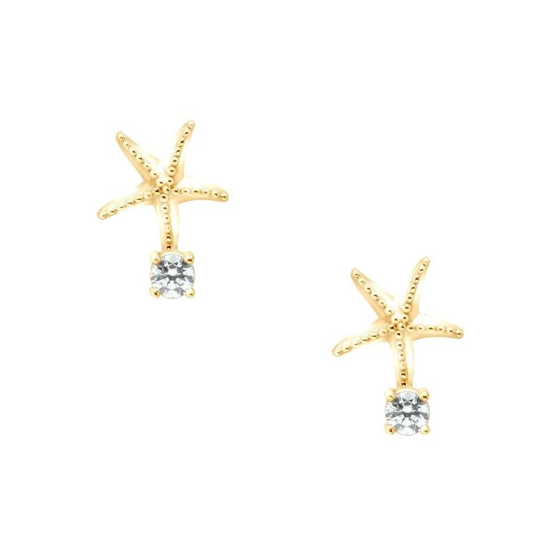 Tampil trendy Ceria A La Summer Saat Mengenakan Anting-Anting Seaside Star