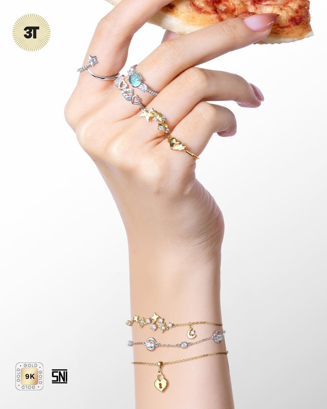 Koleksi Cincin Emas ILY Gold Sempurna untuk Eksperimen Style Stacking