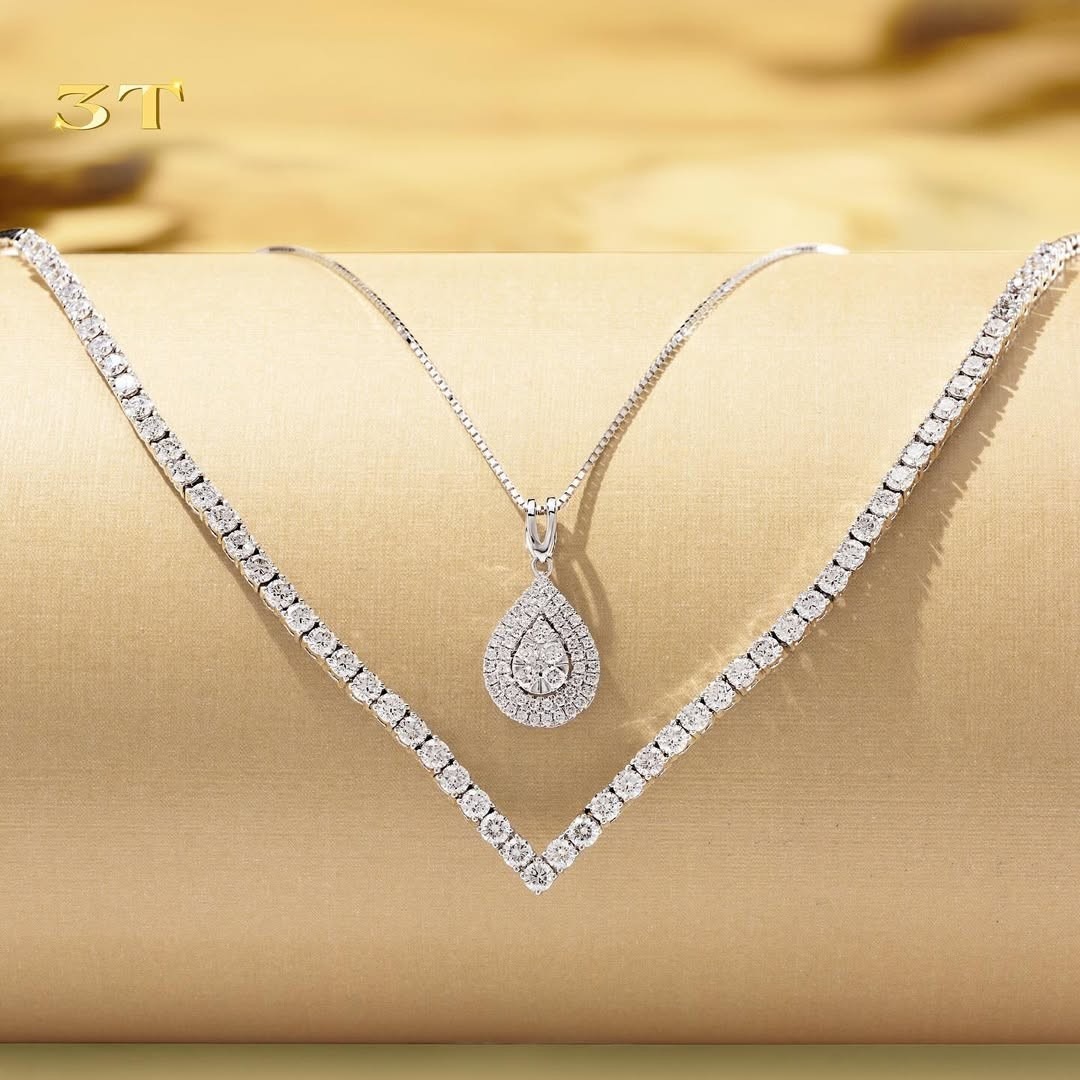 Model Kalung Berlian The Palace Jeweler yang Klasik dan Berkilau