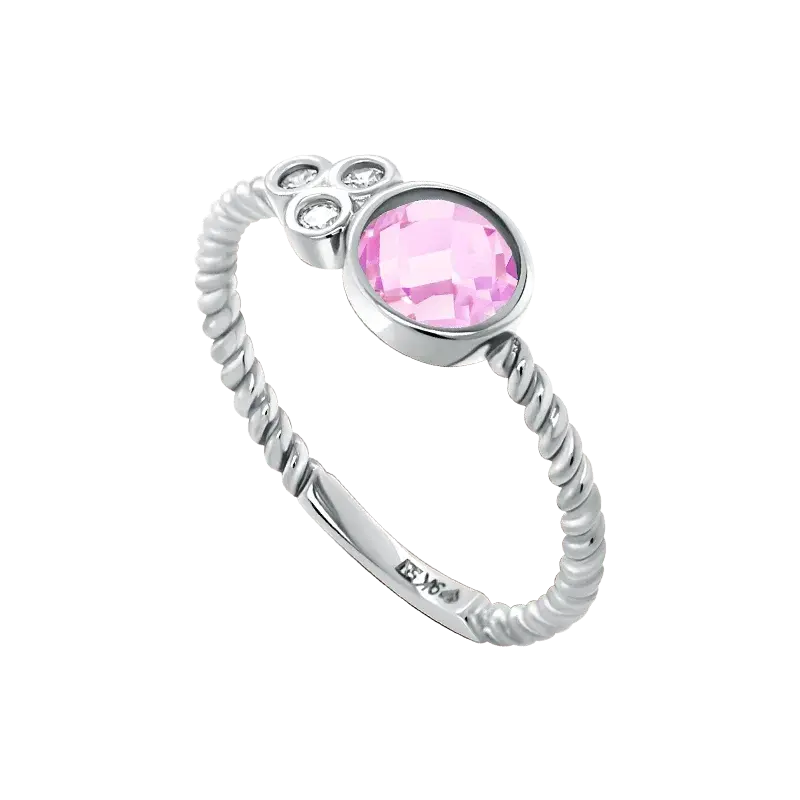 Hadiah pernikahan berkesan dengan perhiasan cincin Pink Theory Bazel