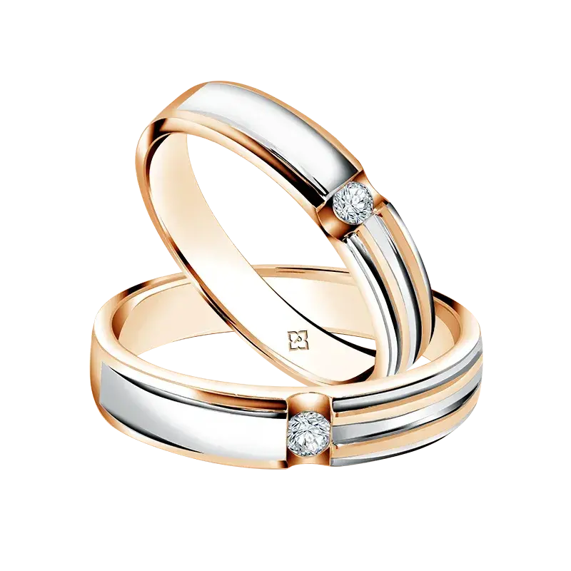 Koleksi Wedding Ring Emas 18K dari The Palace Jeweler dengan Desain Classy dan Timeless