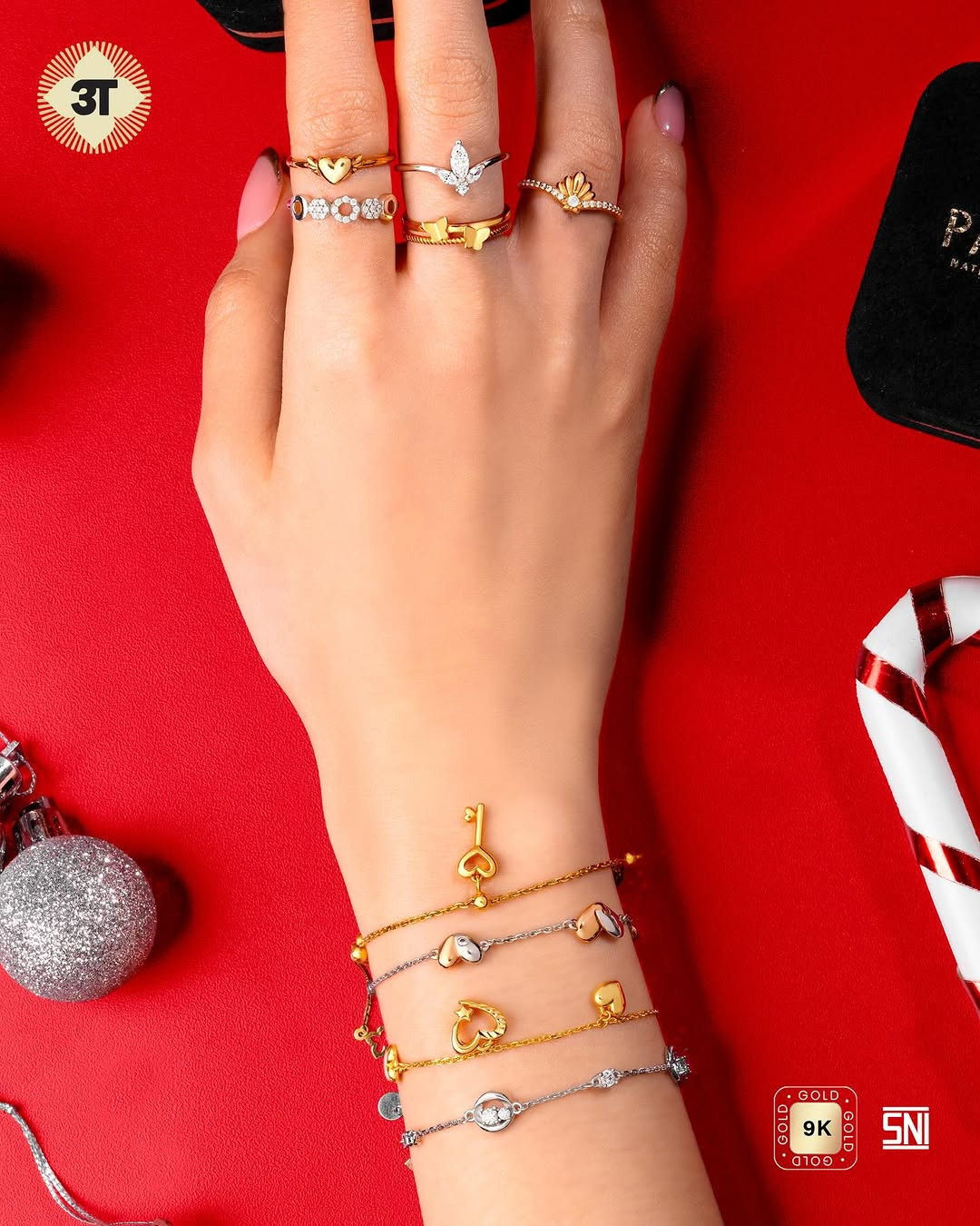 Charm Bracelets Klasik dari Beragam Warna Emas