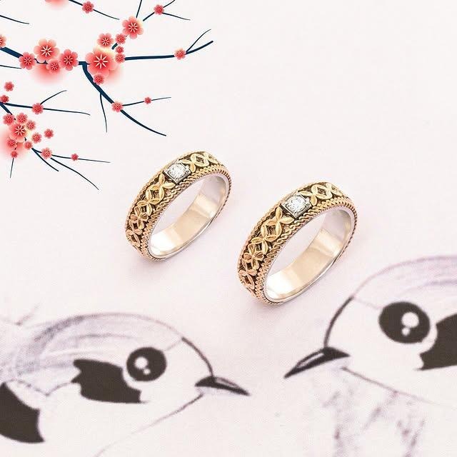 Koleksi Cincin Kekaseh dengan Motif Batik Menyimpan Makna untuk Kedua Mempelai
