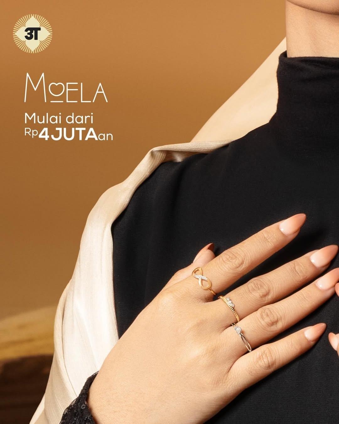 Tampil Elegan dan Modern Bersama Cincin Berlian dengan Harga Rp4 Jutaan
