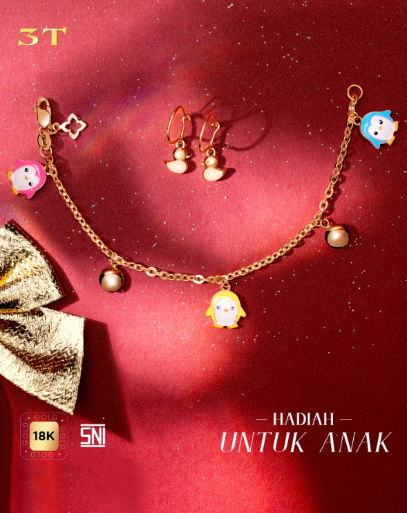Set Anting dan Gelang yang Bikin Hati si Kecil Gembira