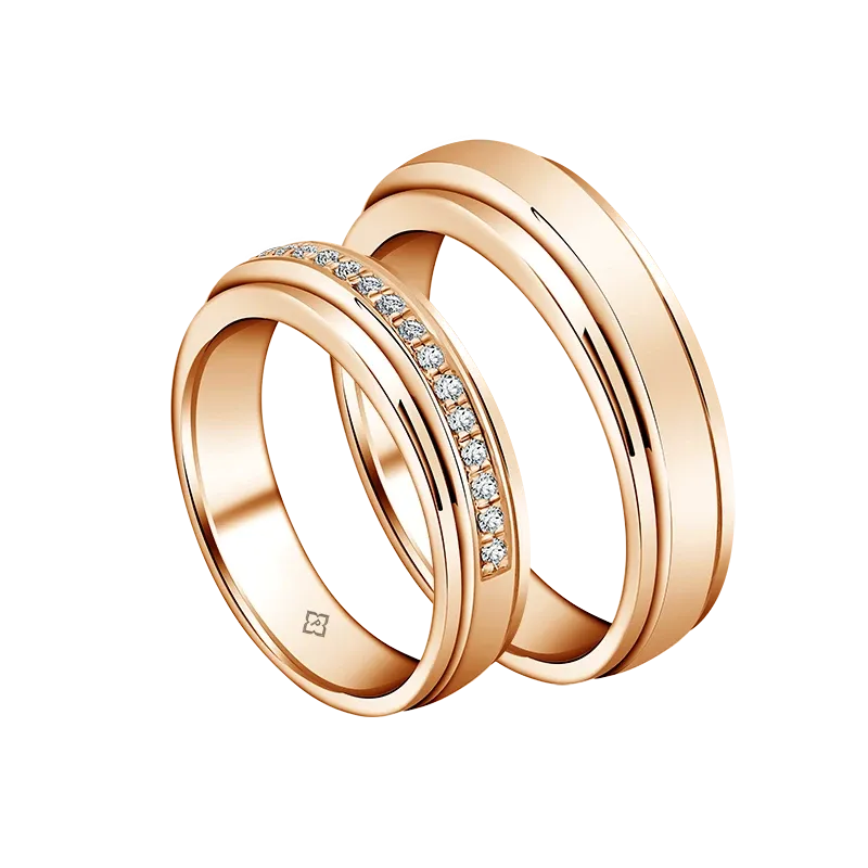 Keindahan Cincin Nikah 18K dengan Warna Yellow Gold