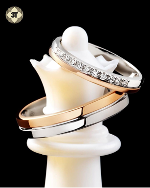 Rangkaian Komitmen yang Membentuk Gugusan Cinta Indah Terpancar dari Model Eternity Ring