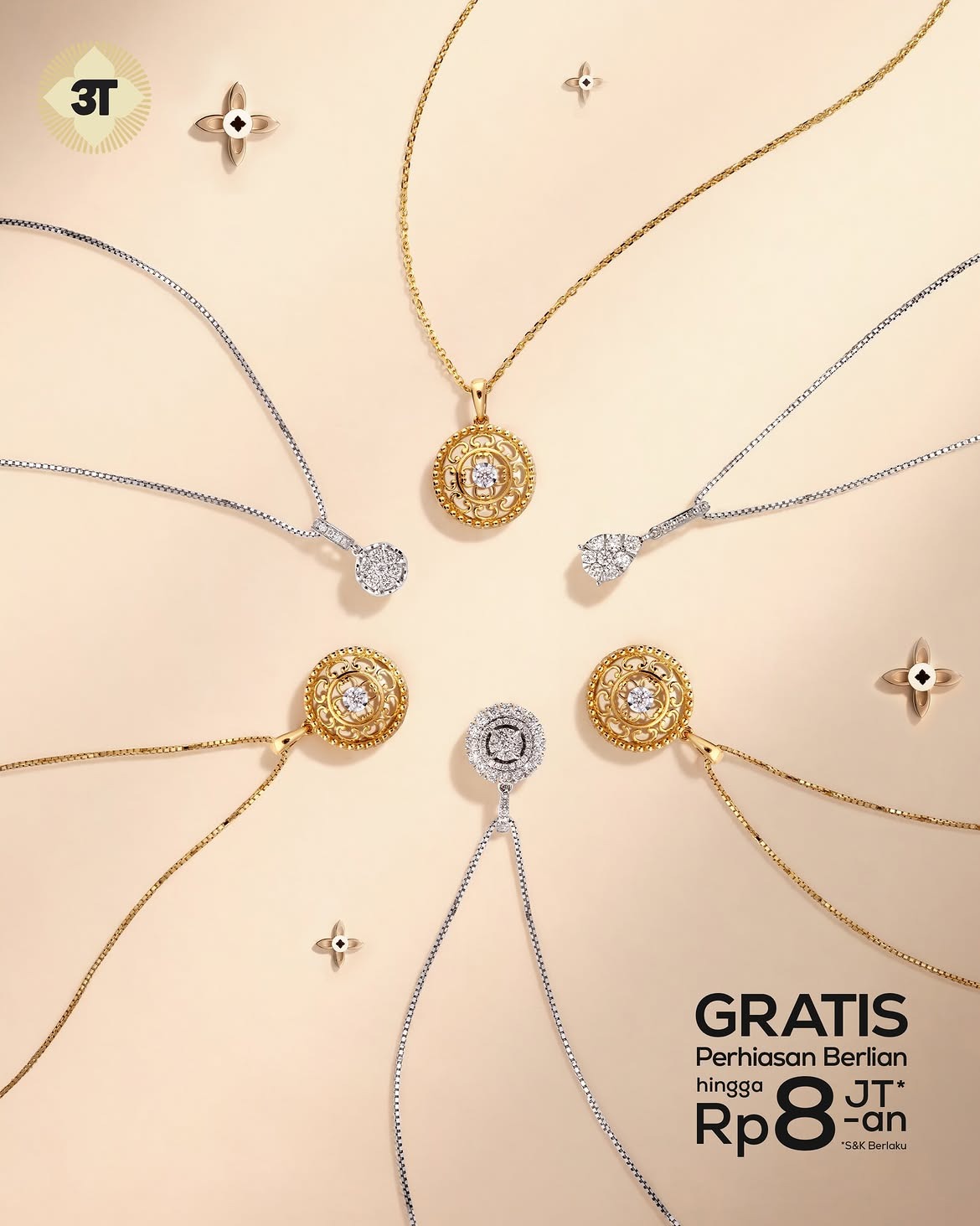 Dapatkan Perhiasan Gift With Purchase dari Koleksi Nusantara Secara Gratis!