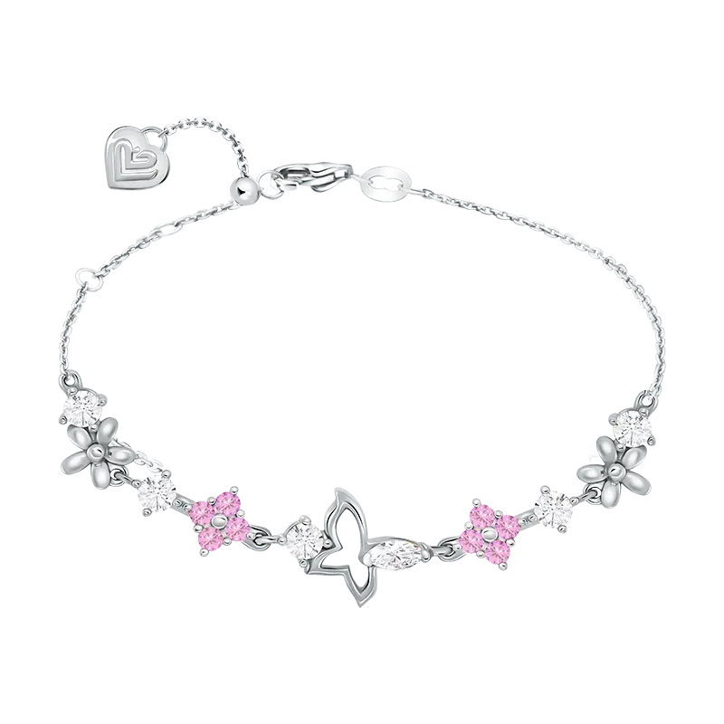 Cantiknya Kupu-Kupu dari Gelang Blossoms Pink Butterfly