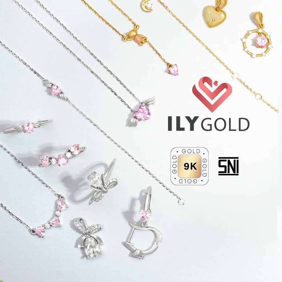 Nuansa stylish dari perhiasan emas 9K dari ILY Gold