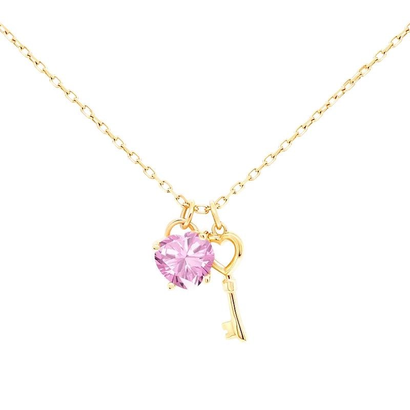 Motif kunci dan gembok buat penampilan nampak feminin dan youthful