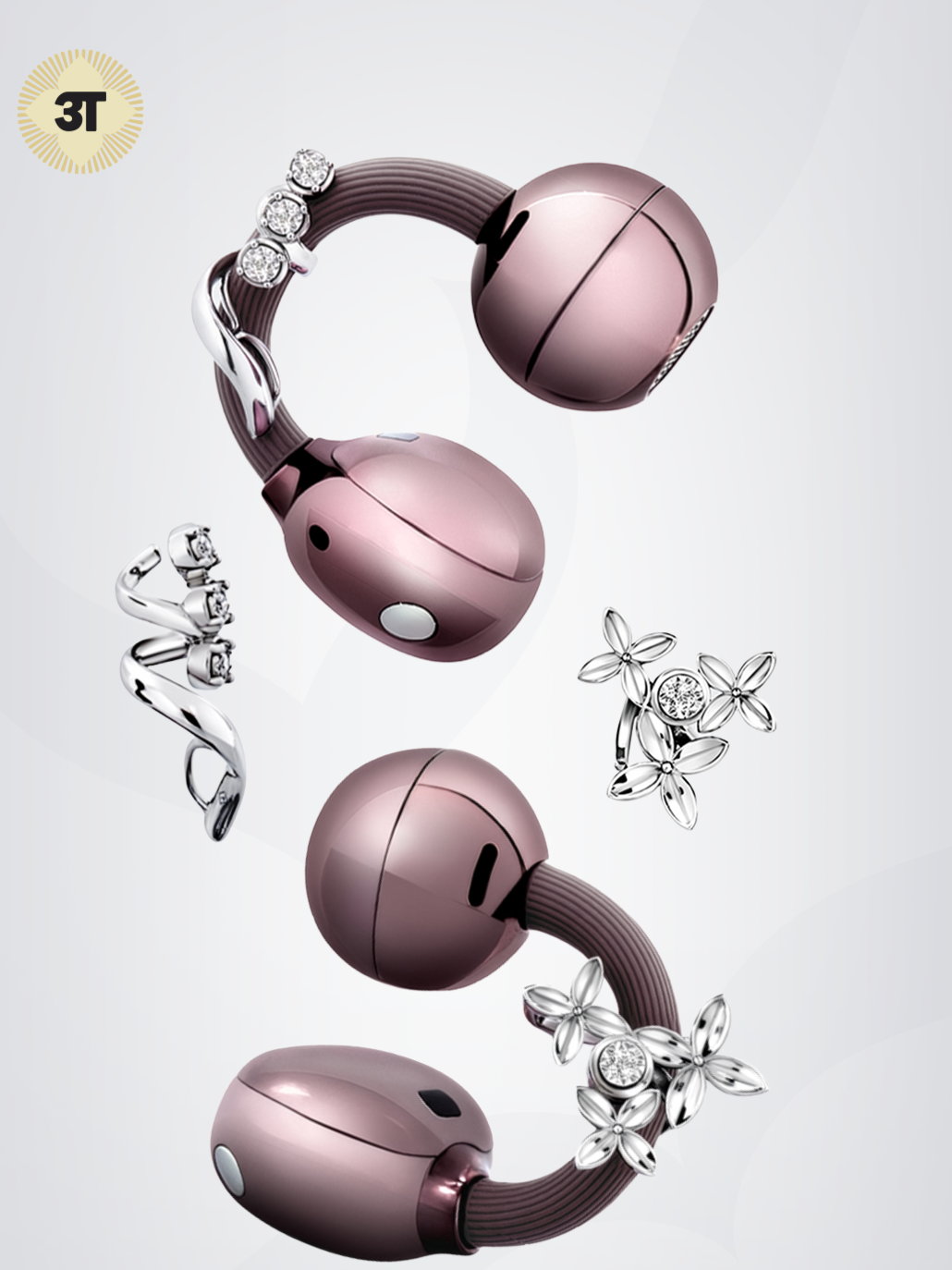 Hiasan Berlian Untuk HUAWEI FreeClip 2 dan The Palace Jeweler Bisa Juga Dijadikan Liontin