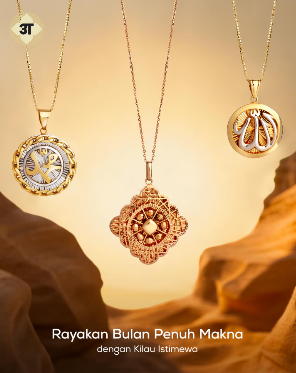 Kilau Istimewa dengan Perhiasan Bernuansa Ramadhan di Bulan Penuh Makna