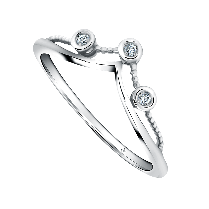 Moela Trimoela Kruna Ring yang mewah untuk gaya smart casual