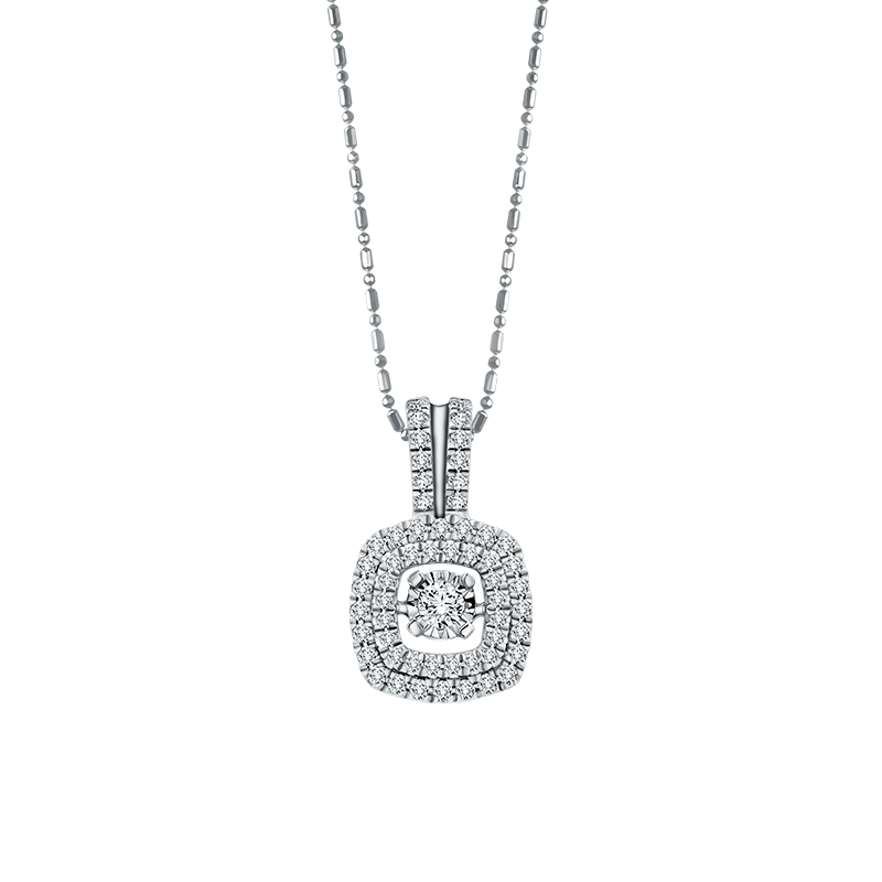 Liontin Tarina tampil memikat dengan hiasan 57 berlian