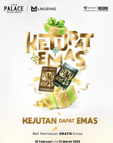 Promo &ldquo;Ketupat Emas&rdquo; Beli Perhiasan Gratis Emas