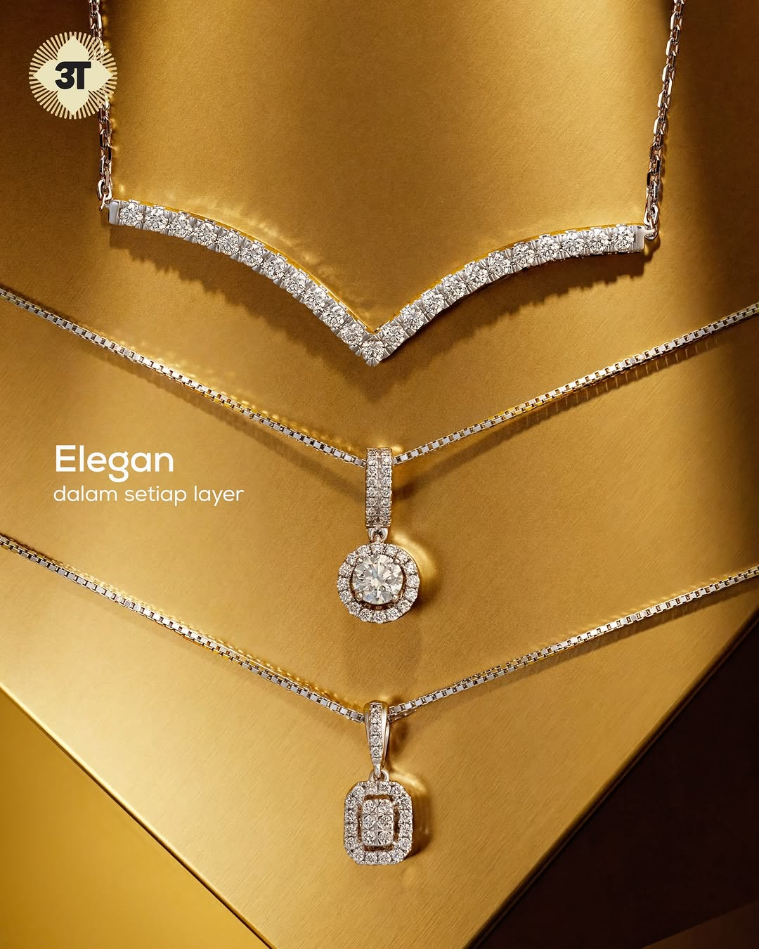 Rayakan Diri Sendiri Bersama Kalung dan Liontin Berlian