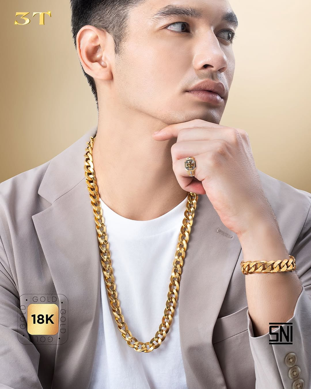 Kalung Cuban Link Mewah Simbol Kekuatan