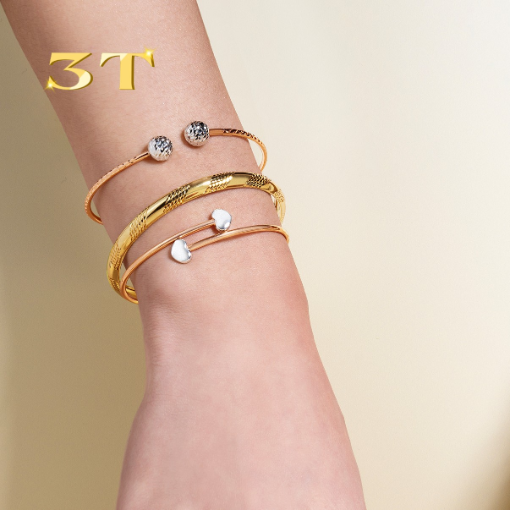 Gelang Emas 1 Gram Elegan dari The Palace Jeweler untuk Acara Formal