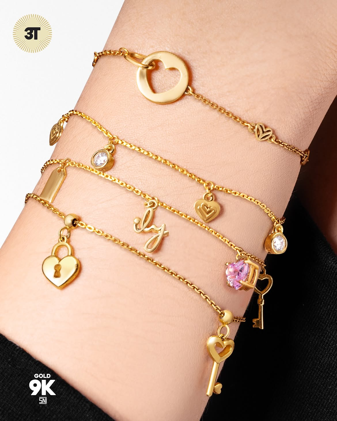 Warna-Warni Charm Bracelets Penuh Pesona