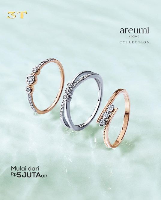 Cincin Areumi 18K untuk Gaya yang Lebih Refined