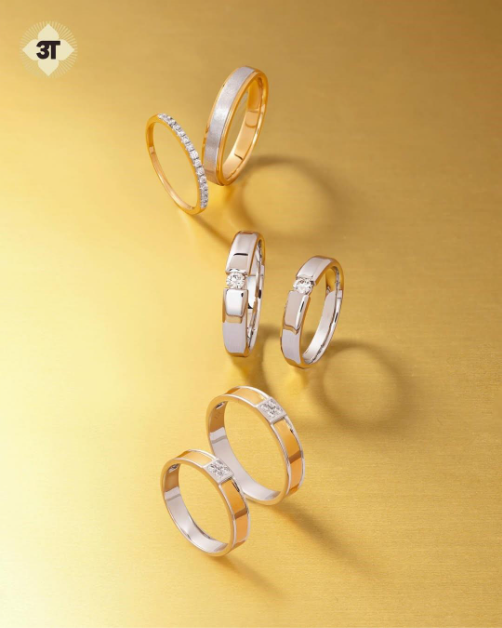 Temukan Model Cincin Pernikahan Emas Idaman Pada Wedding Ring Collection the Palace