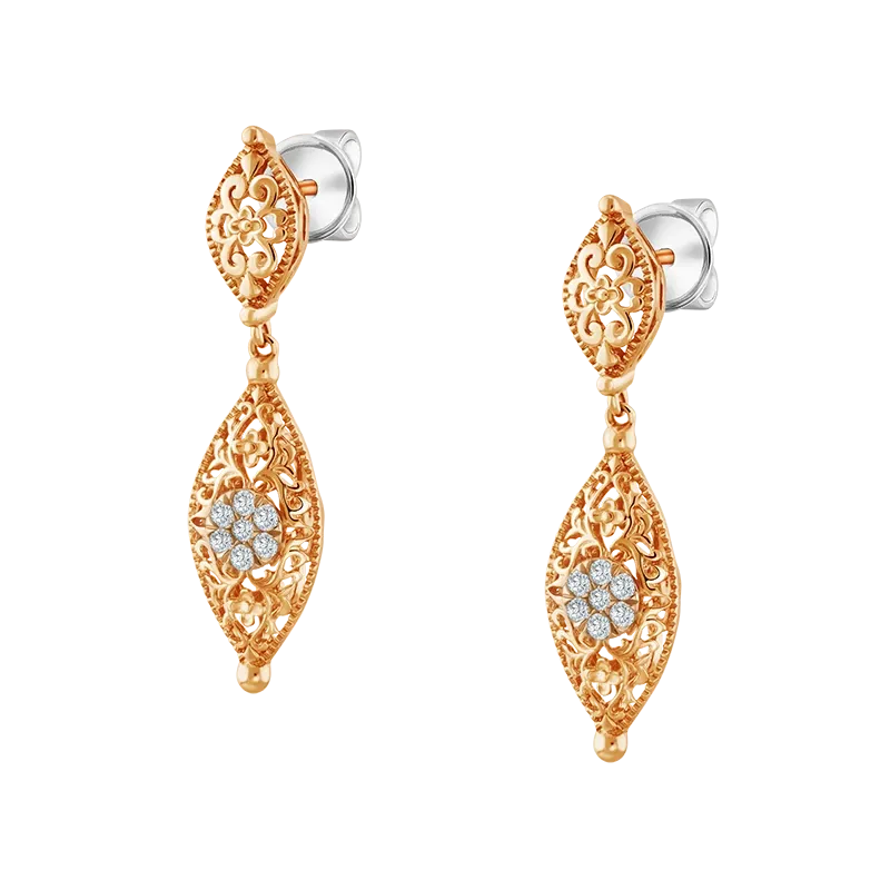 Anting Nusantara Nusa Boeket Tampilkan Detail Memukau Model Chandelier Mewah Untuk Pesta