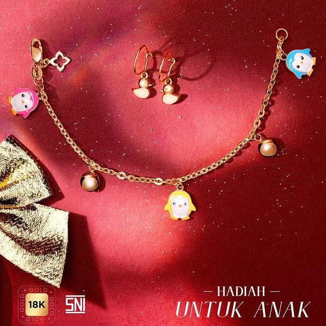 Penampilan Si Kecil Semakin Memukau dengan Koleksi Perhiasan Anak dari The Palace Jeweler