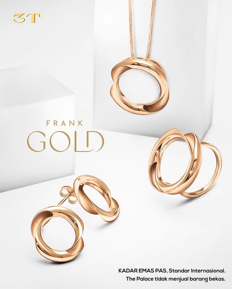 Perhiasan Gaya Modern dari Lini Perhiasan Frank Gold