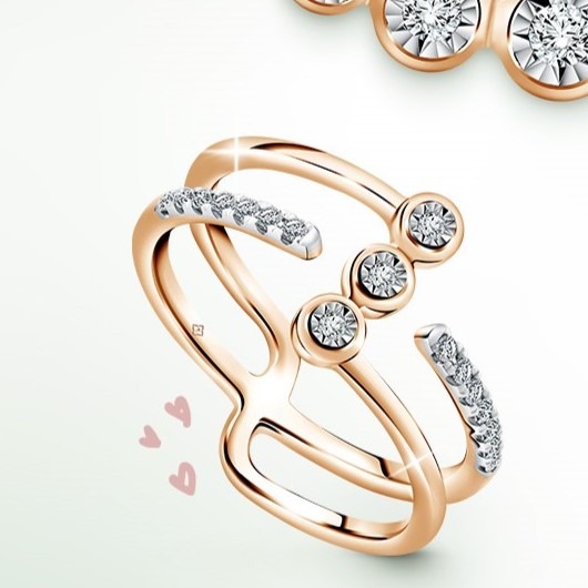 Cincin dengan Desain Bold Tetap Pancarkan Aura yang Feminin