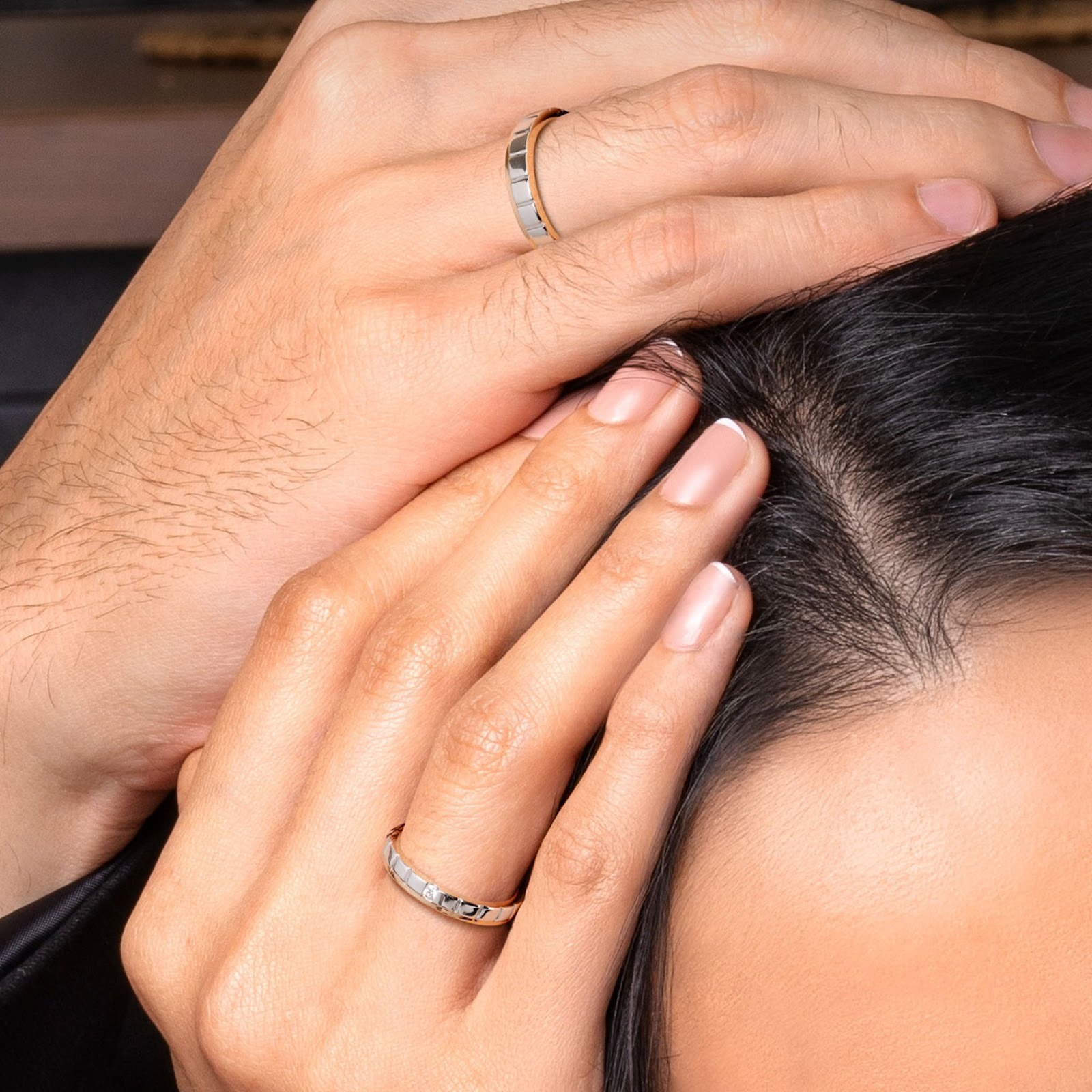 Pesona cincin berlian Trilogy Wedding Ring Collection dari The Palace Jeweler