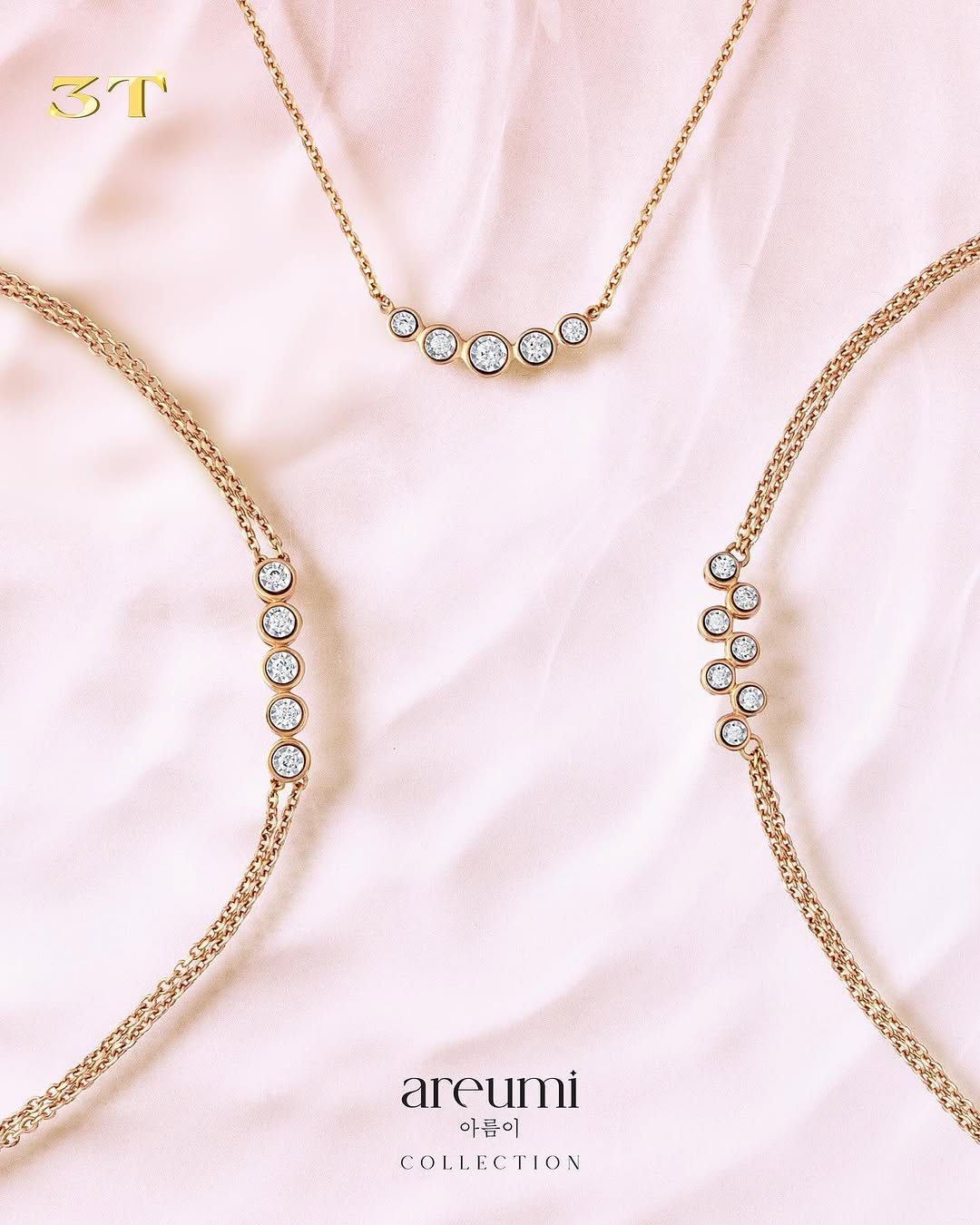 Kalung Liontin Desain Bubble Ringan Dipakai Seperti Gelembung