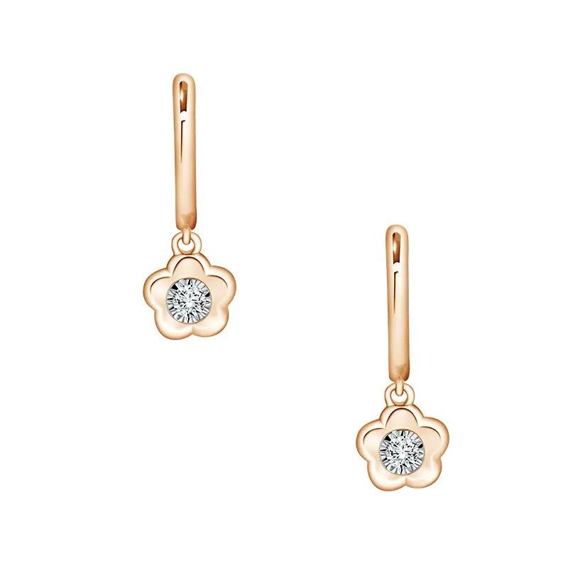 Pesona Anting-Anting Emas Imut Menggemaskan dengan Tatahan Berlian Memukau