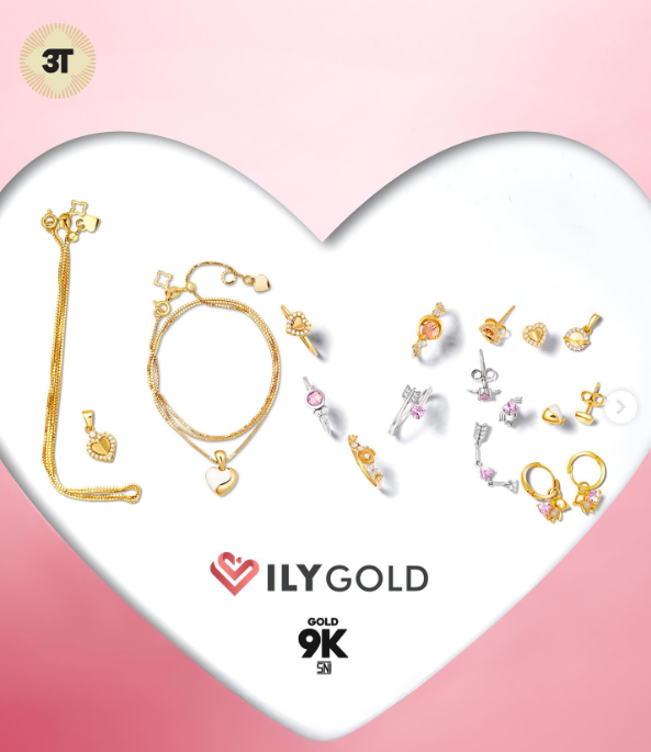 Model perhiasan timeless ILY Gold Collection