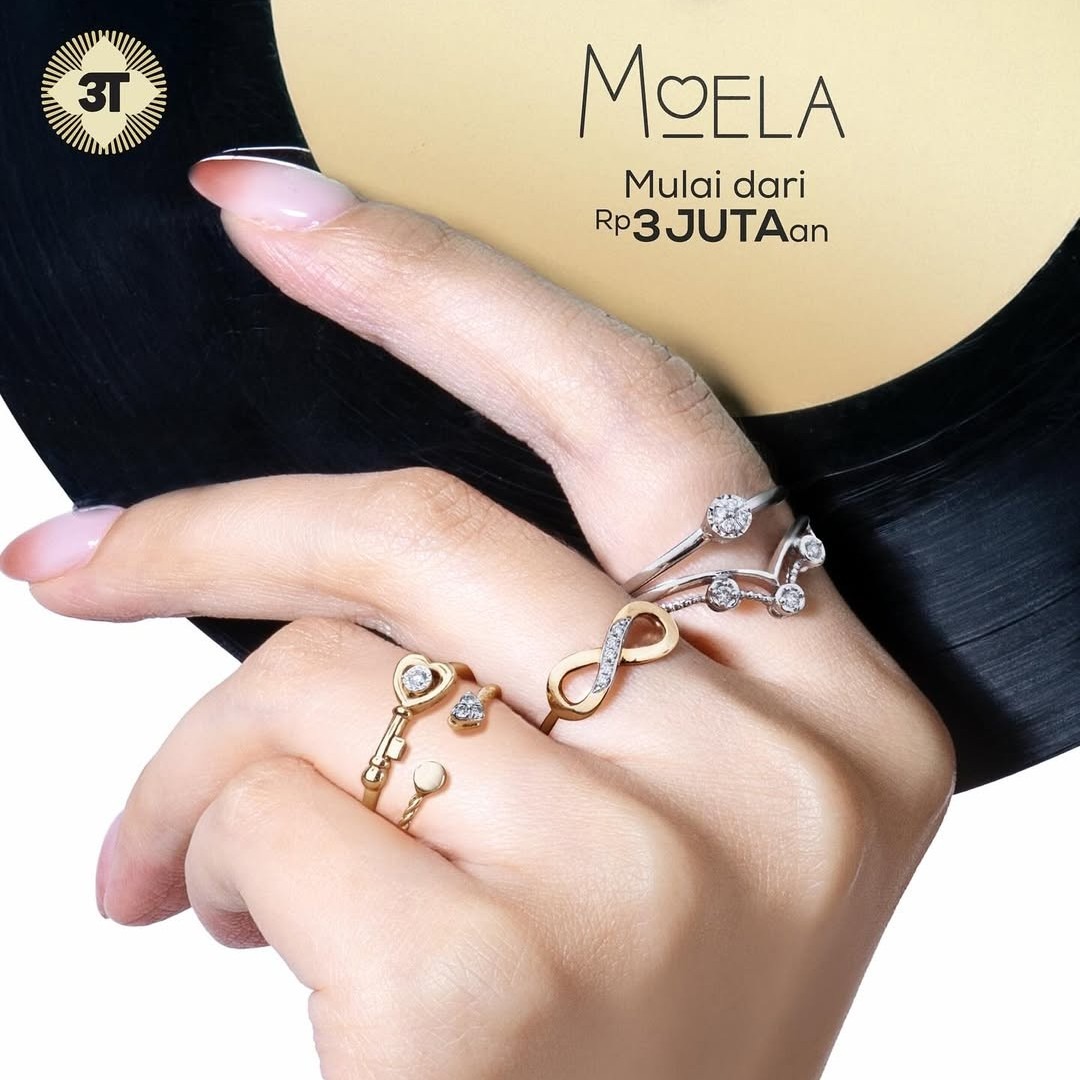 Koleksi perhiasan MOELA yang bergaya stylish dan trendy
