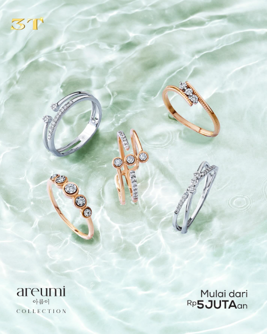 Tampil Elegan Setiap Hari dengan Perhiasan Ringan dari Koleksi Areumi
