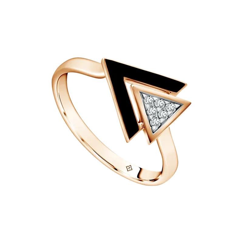 Cincin wanita Enamel Trifine, pilihan untuk bergaya bagi para wanita modern.