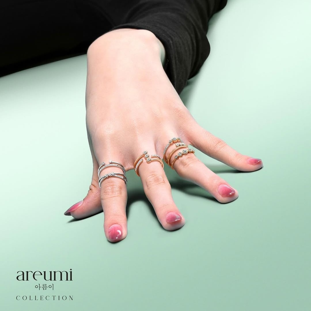 Nuansa Korea yang chic dapat Anda temukan di cincin Areumi