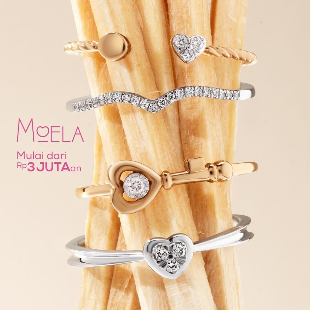 Salah satu koleksi The Palace Jeweler, MOELA, yang stylish untuk sehari-hari