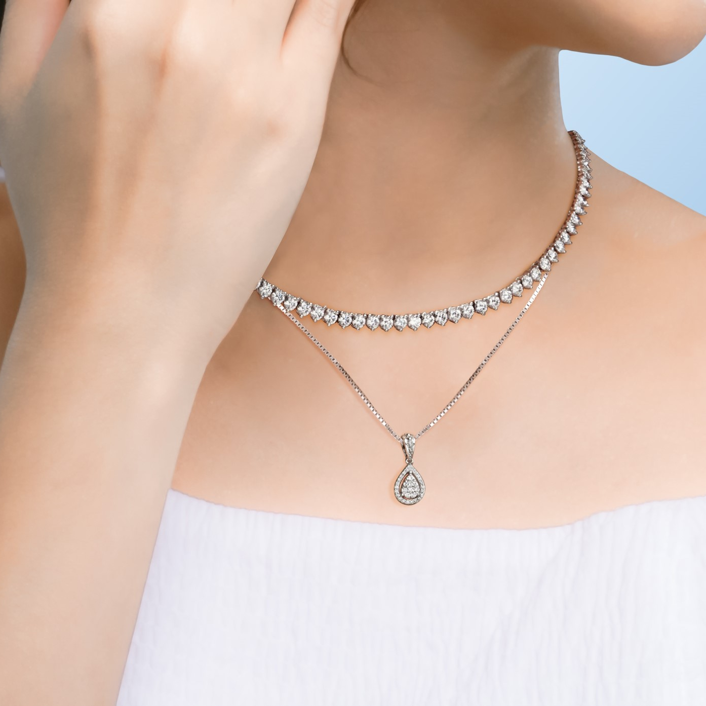 Kalung Berlian The Palace Jeweler dengan Detail Elegan untuk Berbagai Momen