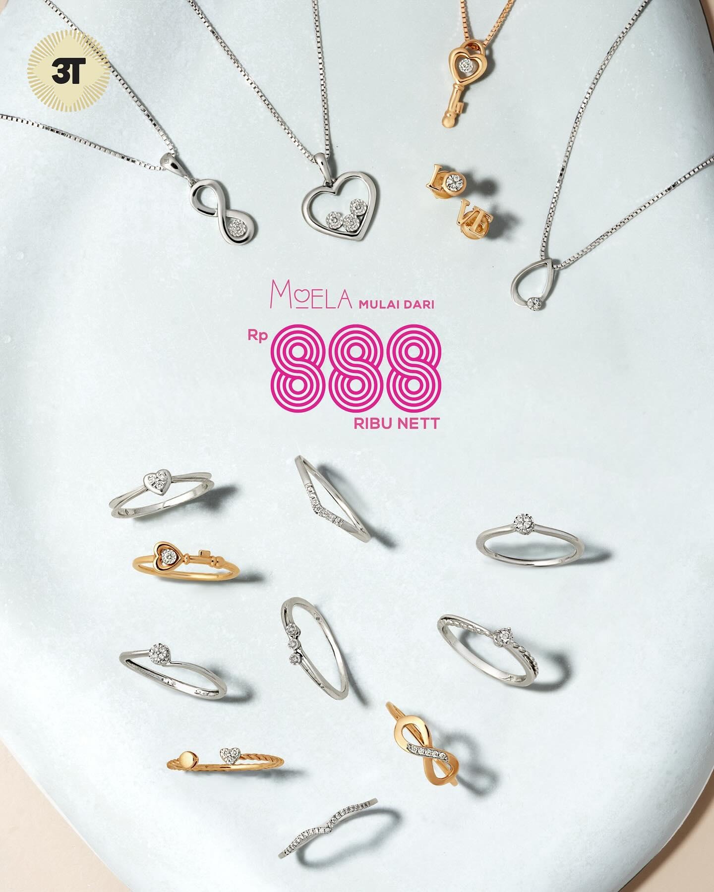 Tampil Elegan Everyday dengan Ragam Perhiasan Emas 18K dari Koleksi MOELA