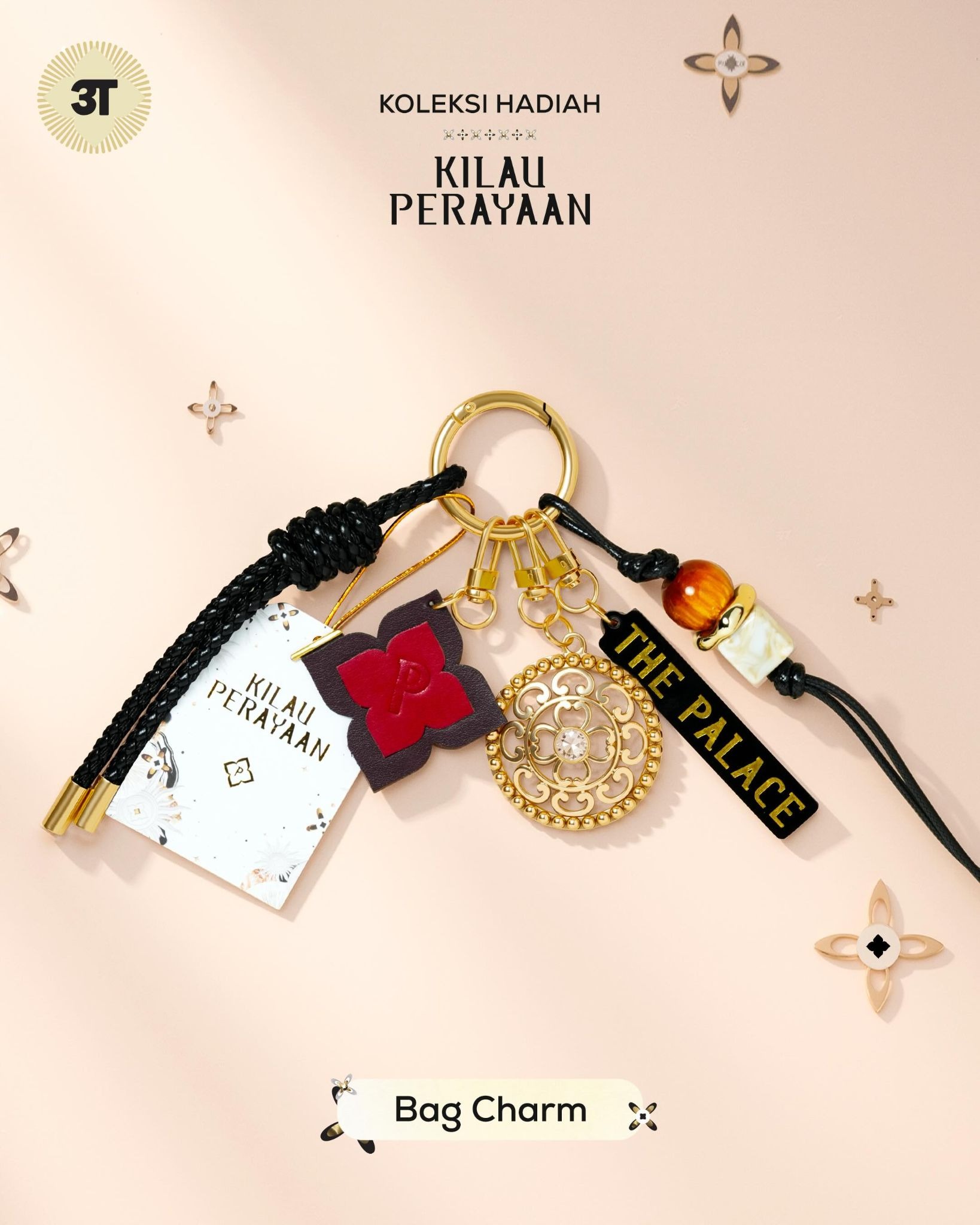 Bag Charm Eksklusif Seri Tara inspirasi Cahaya Timur Nusantara