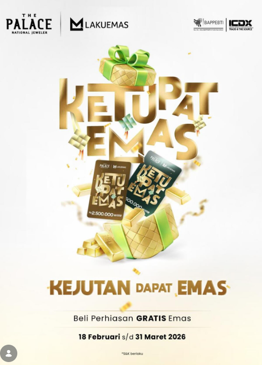 Program Ketupat Emas The Palace Jeweler