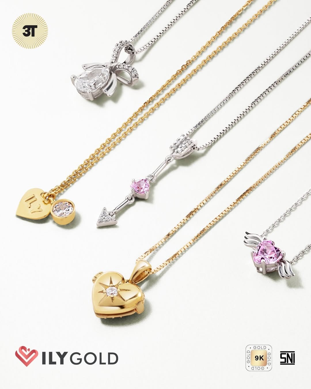 Kalung Emas Anak dengan Karakter yang Manis
