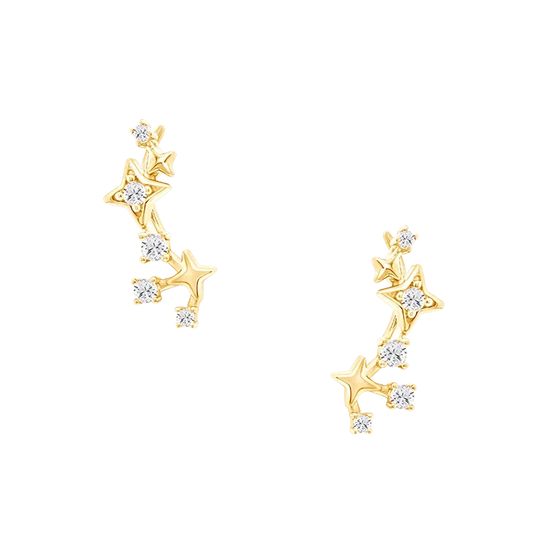 Anting Night Sky Climber Lambang Mimpi dan Harapan