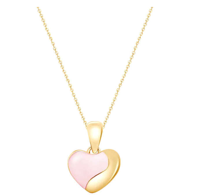 Liontin Hati Two Tone Sugar Rush Heart Untuk Hadiah Romantis