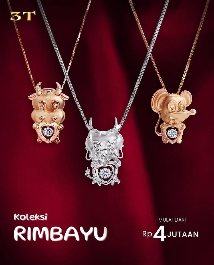 Makna dan Keindahan dalam Koleksi Liontin Shio Rimbayu 18K