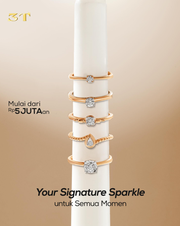 Rose Gold untuk Look yang Lebih Warm