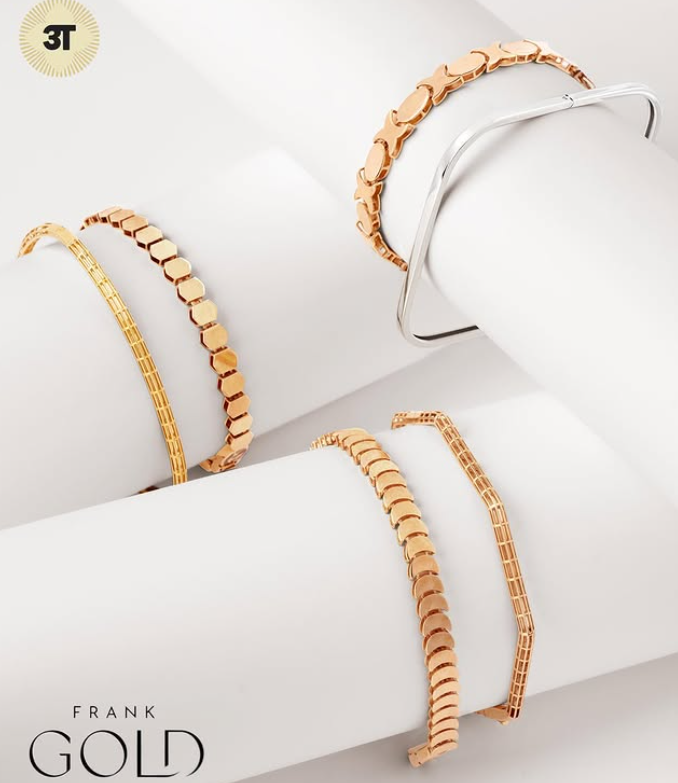 Gelang Emas dari Frank Gold Pilihan Tepat Untuk Dikombinasikan Dengan Jam Tangan